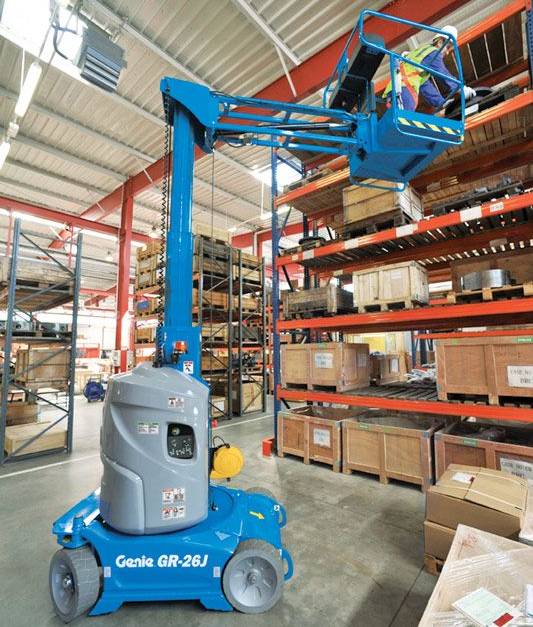 桅桿式高空作業平臺