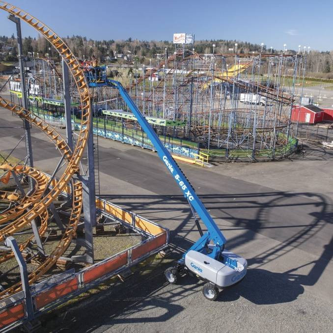 直臂型高空作業平臺 S-60 XC和S-60 XC 直臂型高空作業車s-65xc-1