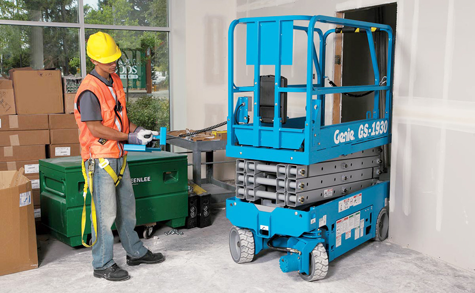 剪型高空作業平臺GS-1532&GS-1532 電動